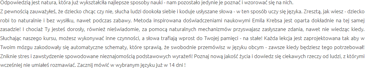 Efektywna Metoda Nauki Wysokie Mazowieckie
